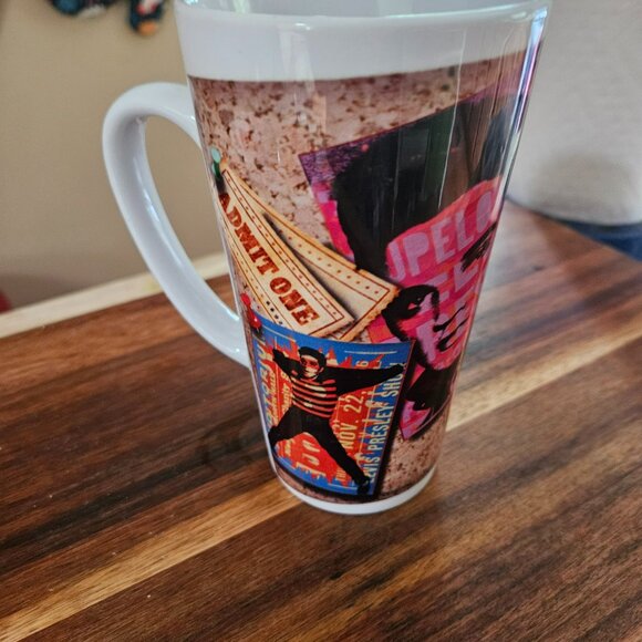 Elvis Presley large commemorative coffee related to Elvis collectable - Picture 3 of 3
